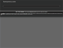 Tablet Screenshot of kamyoncu.com